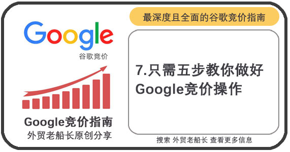 七.只需五步做好Google竞价操作